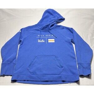 UCLA Bruins Under Armour Hoodie Adult Medium Blue Sweatshirt Hood *READ FLAWS